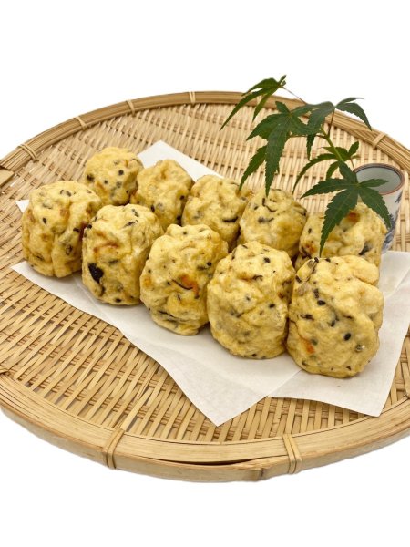 画像3: ひろうす（10個入り）【包装、手提げ袋付】 (3)